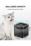 New Wireless Pump Dog Cat Water Fountain, Quiet and Anti-Dry Pet Water Fountain with Wireless Pump for Indoor Cats/Dogs-1.85L - 2