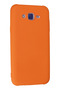 Ilkeshop New Galaxy J7 Case Nano Inside Velvet Silicone (125810) - Orange - 3