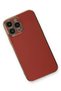 Ilkeshop New iPhone 13 Pro Max Case Volet Silicone (135520) - Red - 3