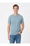 3 Pcs Men's Plain Crew Neck Cotton Short Sleeve T-Shirts - 2