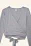 F8572Axgr93 Gray Belted Long Sleeve T-Shirt - 7