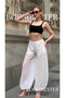 Women's Transparent Bloomer Pants with Shorts Inside – Loose and Comfortable Fit Summer Bohemian Balloon Pants - 8