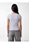 Esvab • Modern & Distinctive Zero Roba Collar Printed Women's T-Shirt - 5