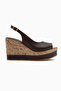 Jenny Brown Wedge Heeled Women's Shoes - 2