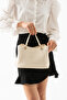 Zeni̇a Model Cream Women's Hand and Shoulder Bag