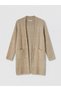 Two Mt Shop Quality Lcw Everyday Beige Knitwear Plaid Women's Cardigan - 6