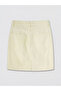 Nevavm Regular Fit Mini Jean Skirt with a Difference - 6