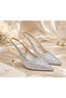 26Y484 Fine Heel Evening Dress Shoes