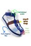 Orthopedic Baby Boy and Child Sandals Navy Blue White Brown Ebgcm2406 - 2