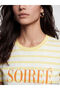Striped 100% Cotton Women's T-Shirt - 3