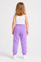 Mişil 13503-26 Girls' Star Detailed Pants with Elastic Leg, Comfortable Daily Bottoms - 8