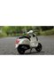 1:12 Scale Vespa Gts 300 Diecast Model – Realistic Detailed Metal Scooter Diecast Color: Cream - 2