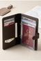 Travel Organizer - 5 Compartment Clear Zippered File and Wallet Passport Holder Bag - 4
