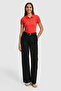 Women's Red T-Shirt 50262715-Vr213 - 4