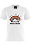 T-Shirt For Women - Printed Design (Radiate Positivity)| Round Neck Regular Fit