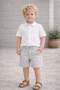 Boy's Gabardine Shorts 6-16 Years - 123211