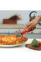 Stainless Steel Double Side Pizza Cutter DC1926 PP Handle MultiUse Pastry Slicer - 7
