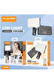 U160 Selfie Flash Light Portable Clip-on Mini Led Video Light Photography Light Box Clip-on Light Make Up Artist Mobile Phone Computer