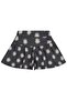 Daisy Patterned Skirt for 6-9 Years Old - Gray - 2