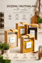 Set of 4 Bamboo Storage Containers with Labels |   Pulses and Food Storage Box |   4 Storage Containers