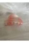 Large Size Transparent Striped Bone Clip Strong Grip Hair Clip 8 cm - 4