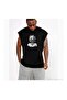 Men's oversized crew neck sleeveless t-shirt - longline