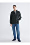 Stand Collar Men's Knitwear Cardigan - 2