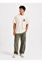 Men's Oversize Scorpio Printed Crew Neck T-Shirt with Back Detail