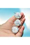 Heart-Shaped Howlite Natural Stone Necklace – Elegant Natural Stone Necklace Elegance - 2
