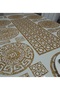Runner(100X33)/American Service (33cm)/Dinner Presentation Set/1 Runner/8 American Servings/8 Plate Holders/8 Spoon Holders/25 Pieces/Silvery Gold - 4