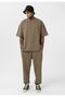 Elasticated leg basic oversize tracksuit set - 2