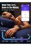 2.01 Inch Full Touch Smart Watch, Fitness Tracker with Heart Rate, Blood Oxygen, Sleep Monitor, IP65 Water Resistant, Long Battery Life, Call SMS Notifications, Wireless Charging, Black - 6