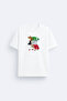 Kuwait Flag Printed 100% Cotton Fabric White T-Shirt