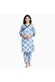 womens floral printed kurta with pant set - 3