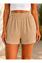 Women's Bubble Fabric Shorts - 3