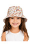 Girl's Floral Patterned Bucket / Fisherman's Bucket Hat 4-8 Years Old