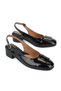 , Women's Genuine Leather Heeled Comfort Shoes 1611050Z3261 Black - 2