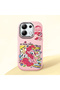 Redmi Note 13 4g Compatible Shock-Absorbing Camera Protected Pink Silicone Case