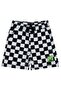 Dama Printed Capri for Ages 2-5 - Black