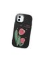 Black Silicone Case Compatible with iPhone 12 Mini with Shock-Absorbing Camera Protections - 3