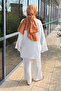 Double-Breasted Tie Suit - White - 6