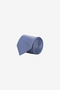 Men's Grey-Blue Patterned Tie