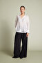 Transparan Rahat Shirt Ecru