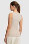 Women's Stone Crew Neck Basic T-Shirt 50321799-Vr049 - 5