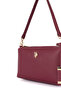 Burgundy Women's Shoulder Bag Us26145 - 2