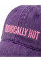 قبعة بيسبول مطرزة قابلة للغسل بتصميم ''IRONICALLY HOT'' - 3