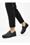 Men's black genuine leather orthopedic sole seasonal dad shoes - 3