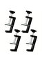 4pcs 4Pcs fixture, fixture range 10-57mm table clips, adjustable screw clips, small universal table