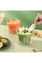 Triangular Prism Popsicles Molds, 8 Pieces Popsicle Maker Multicolor