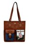 Women's Vegan Leather Navy Blue Shoulder Bag - Going on an Adventure Design